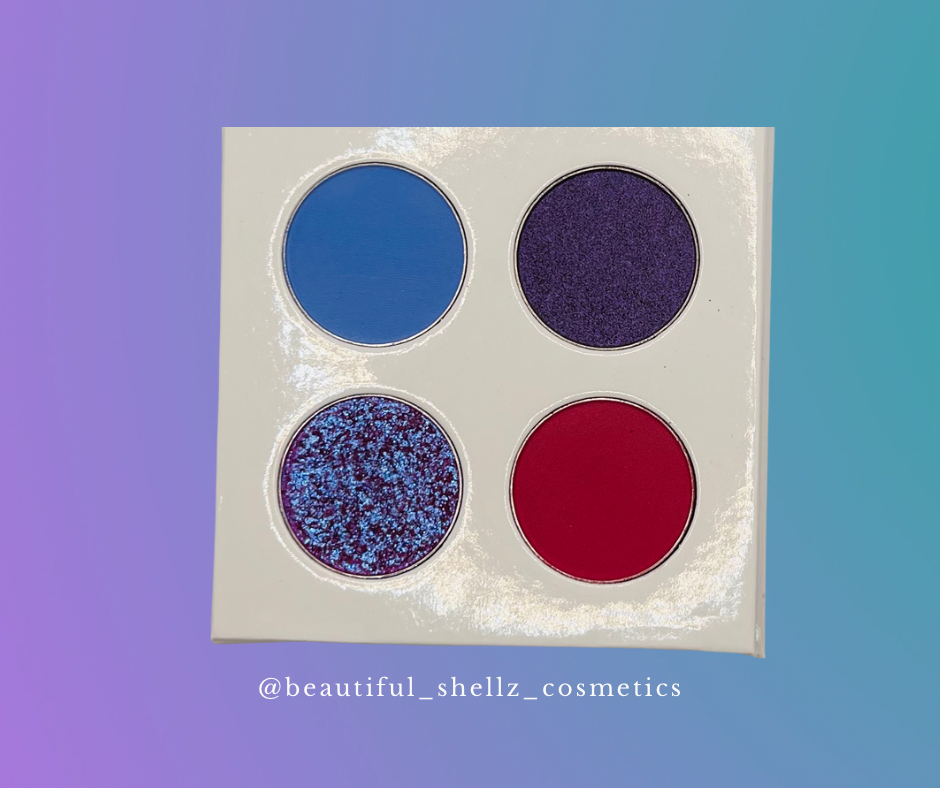 Iris Karma Chameleon Quad - Beautiful Shellz Cosmetics